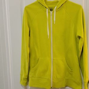 TECH GEAR SWEATSHIRT JACKET WITH HOODIE LARGE